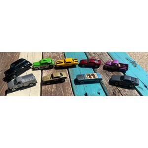 Bundle Of 9  Hotwheels Cars Hot Wheels  includes two vintage 80's cars